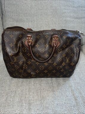 Authentic Louis Vuitton vintage Speedy 30 Monogram bag AS IS Project Bag